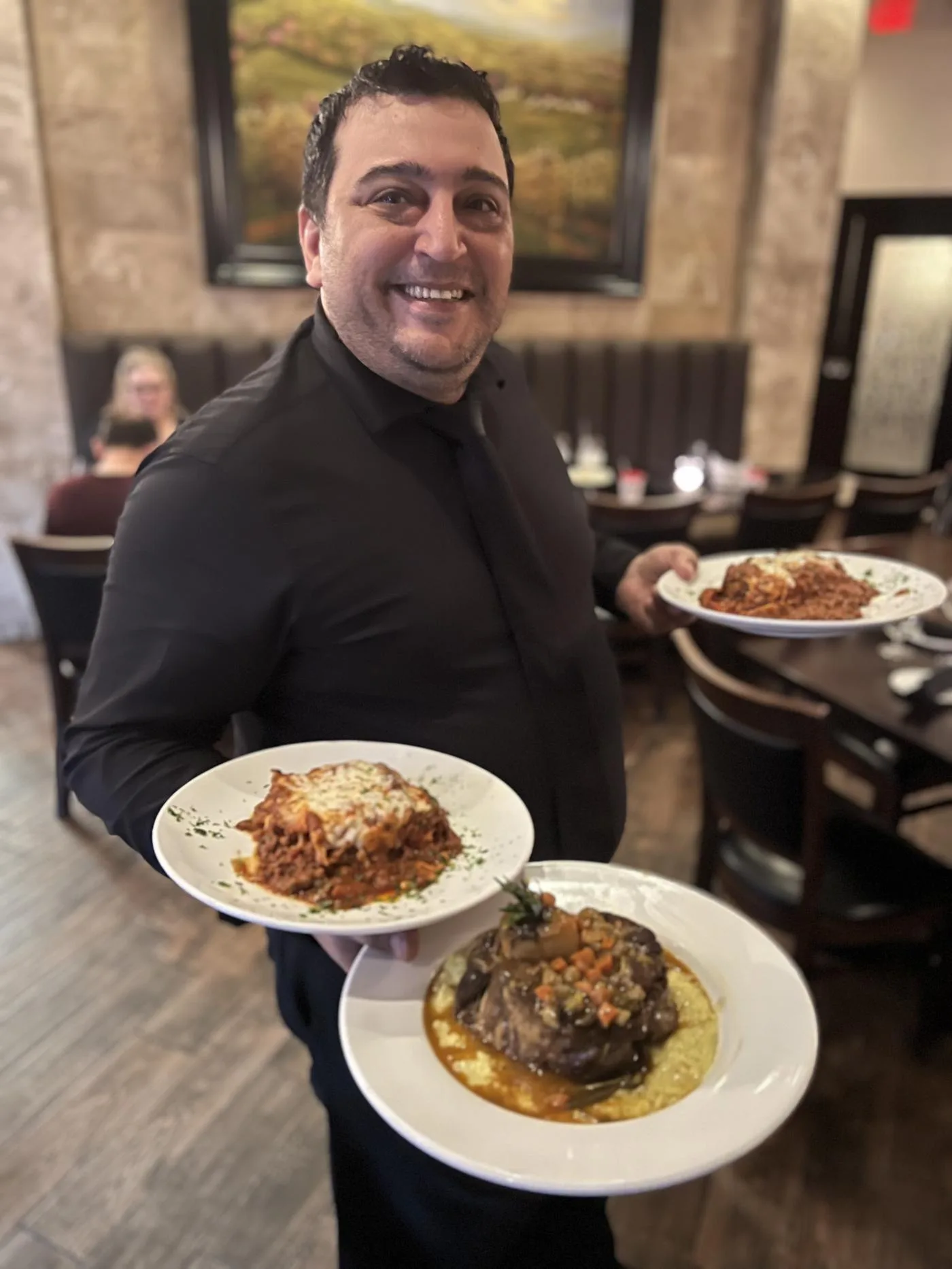 Welcome dinner celebration at Vincenzo Cucina Italiana Orlando